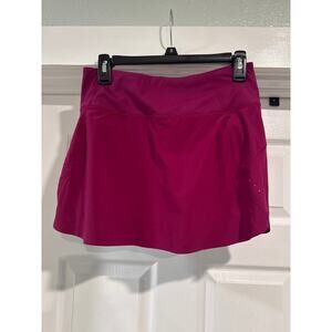 Athleta Run with It 14" Skort Fuchsia Women's Size S